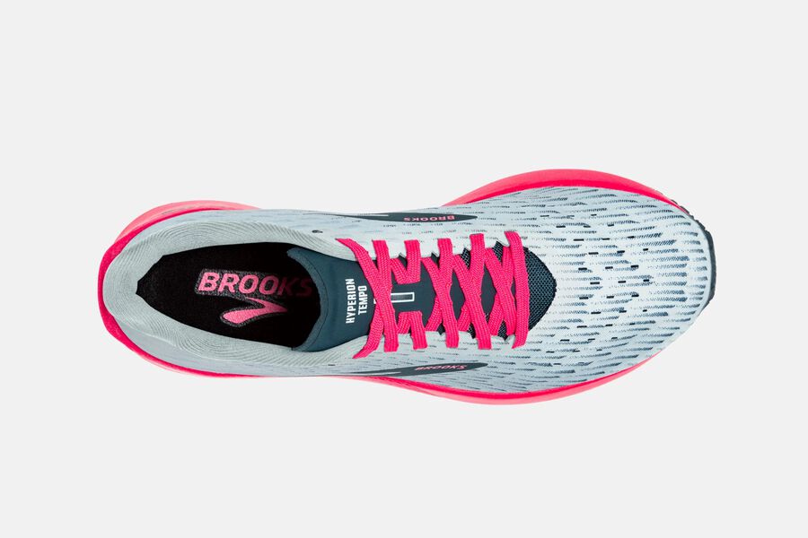 Brooks Hyperion Tempo Road Löparskor Dam - Grå/Rosa - 5946-YORAH